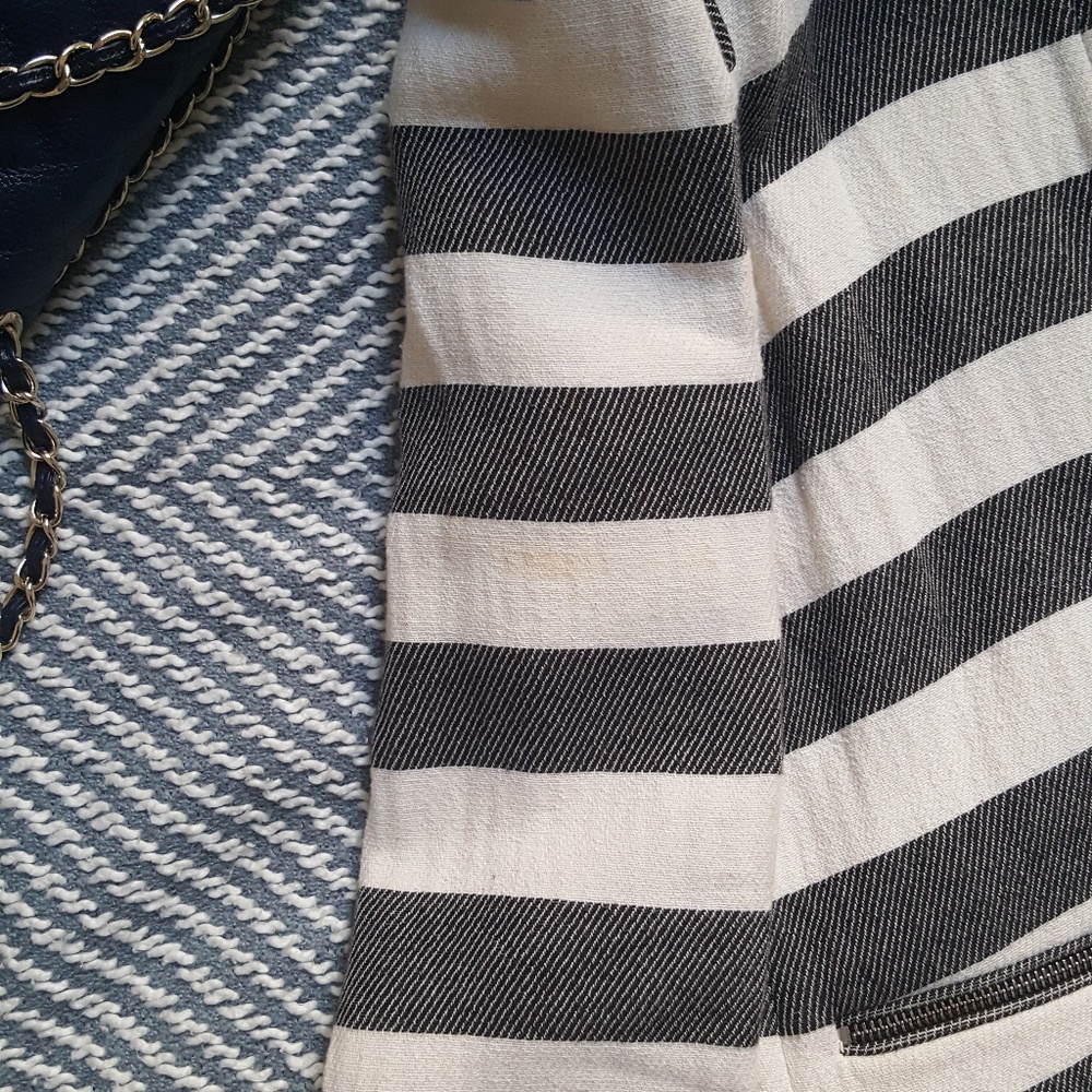Zara Bold Stripes Blazer - Picture 7 of 8